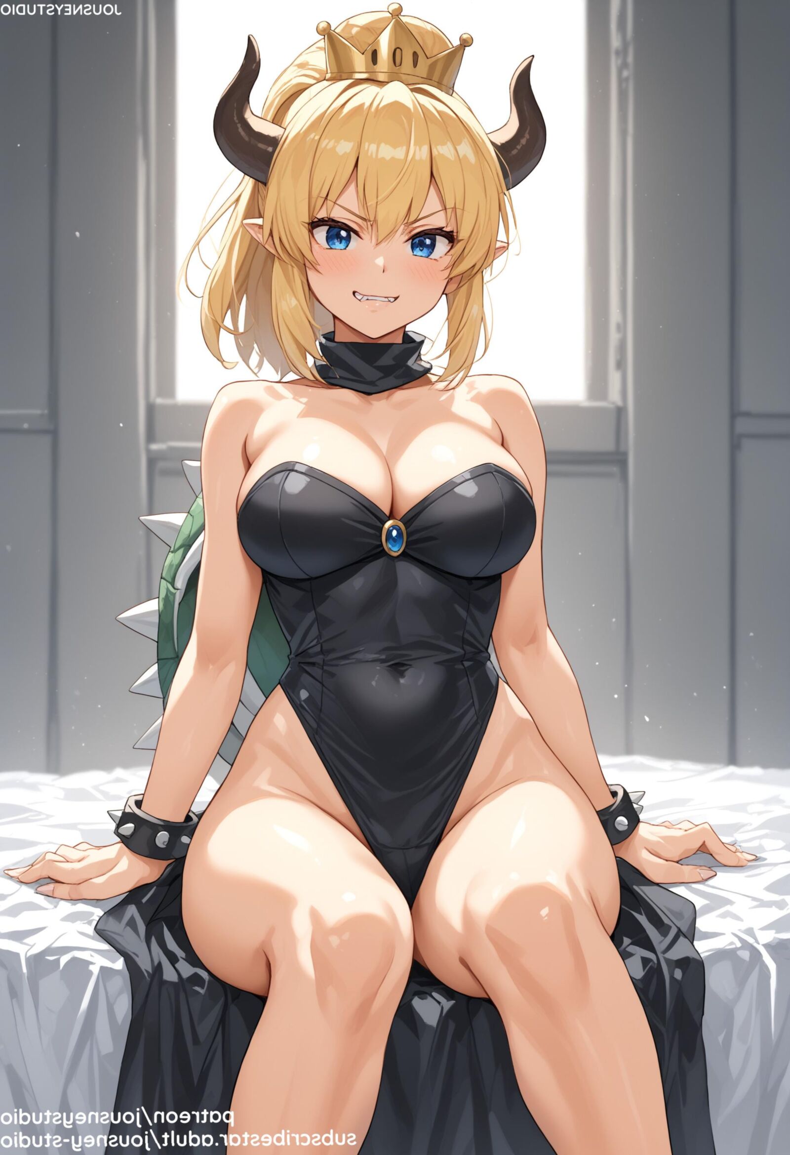 Koopa Hime Bowsette Super Mario Bros 