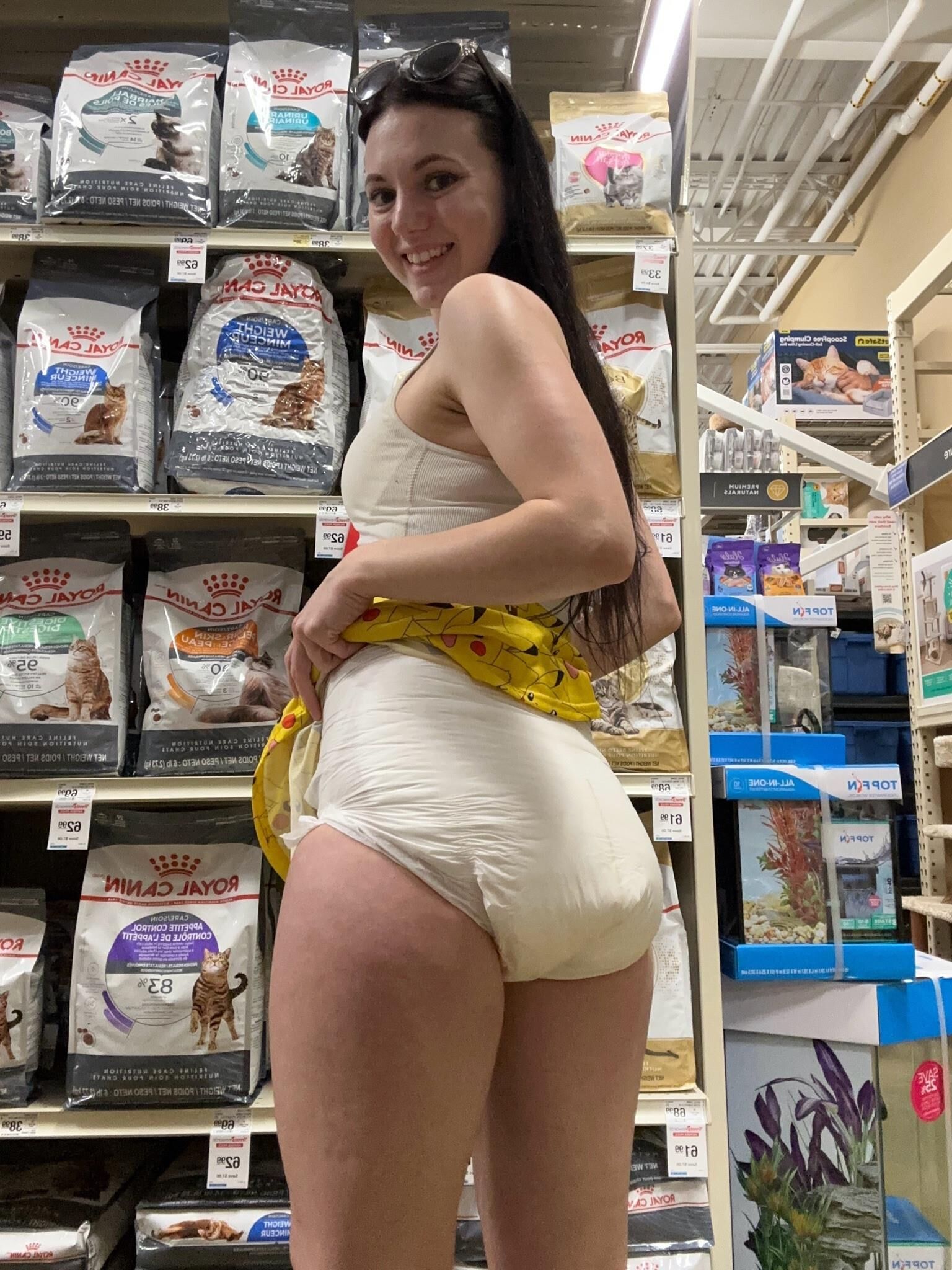 Girls diapers 