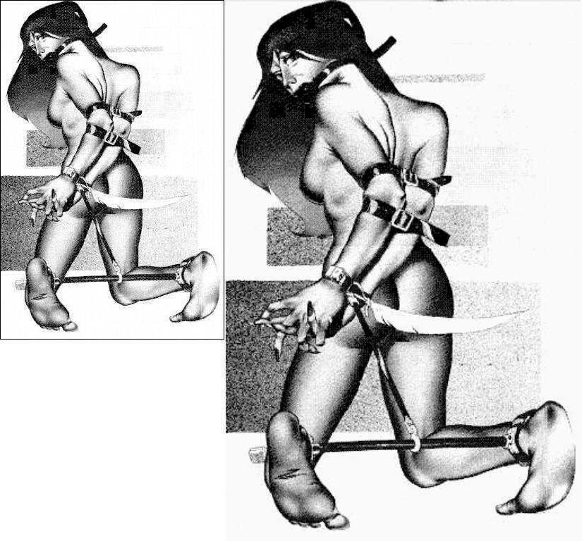 bondage artwork by bishop 