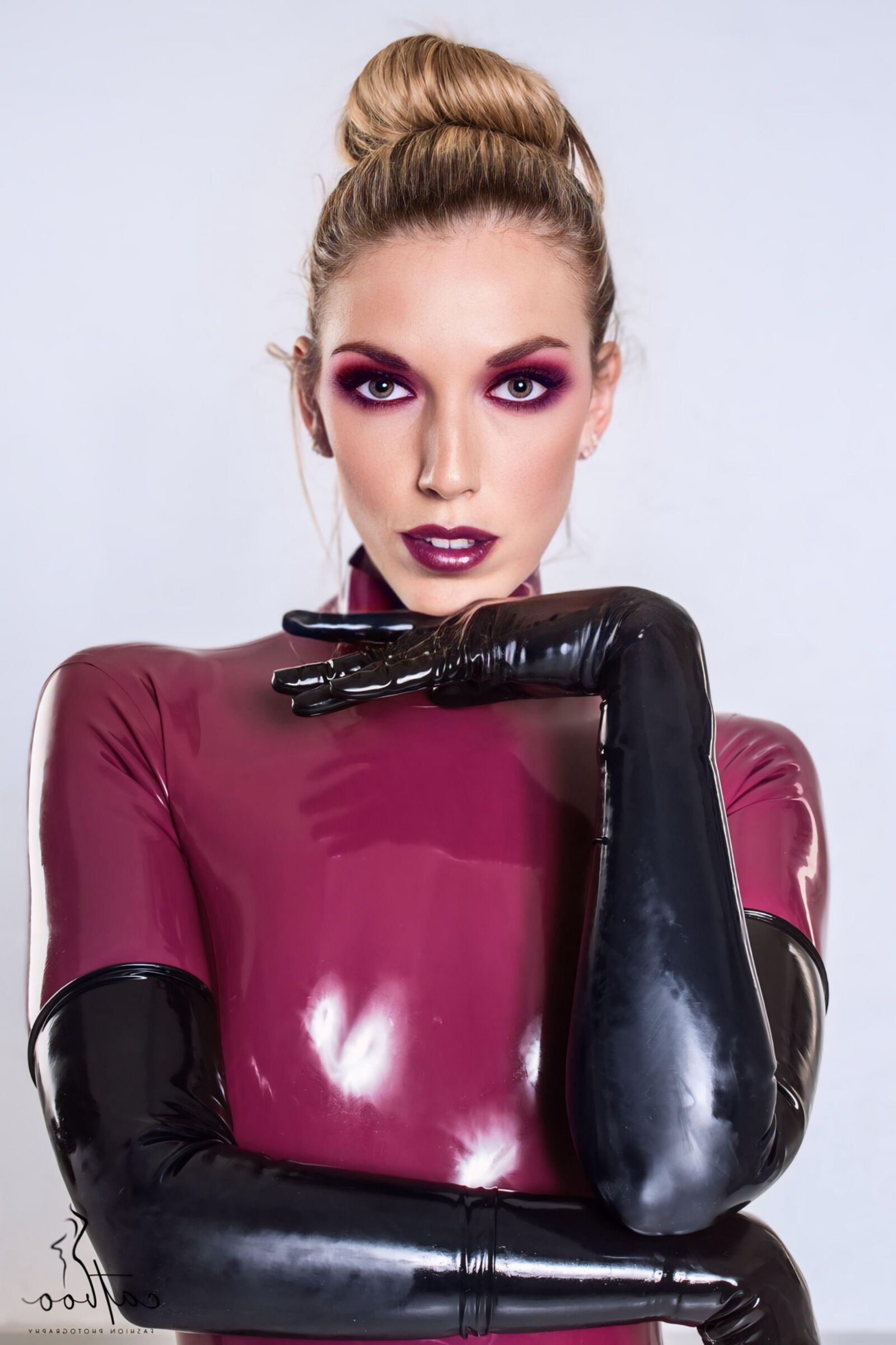 Latex/Fetish Girls Heavy Makeup Edits