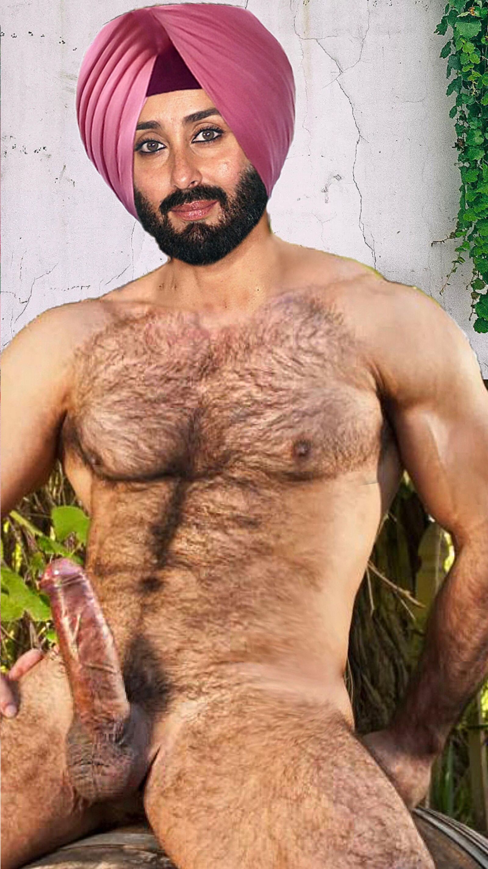 Versão masculina/trans da atriz de Bollywood