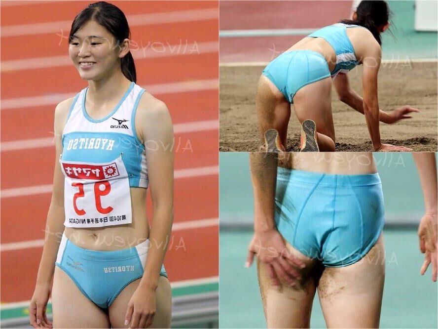 Compétition sexy des filles athlétiques asiatiques