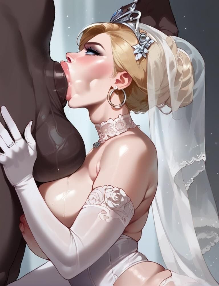  	AI art Bimbo BBC Slut 
