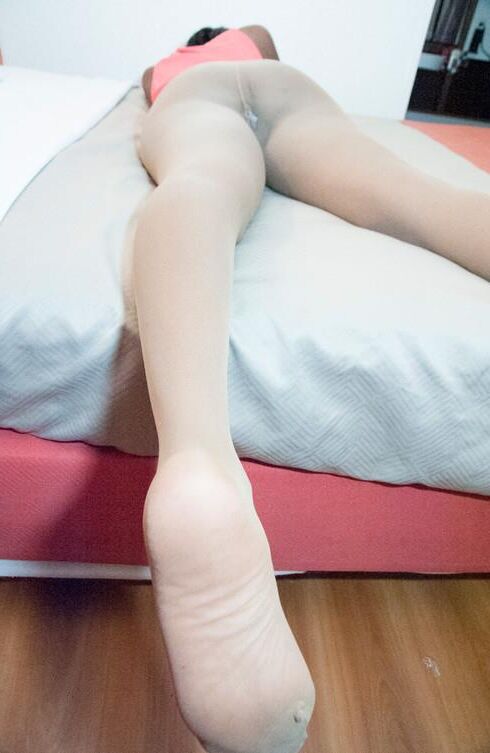パンストのエボニーアマチュア