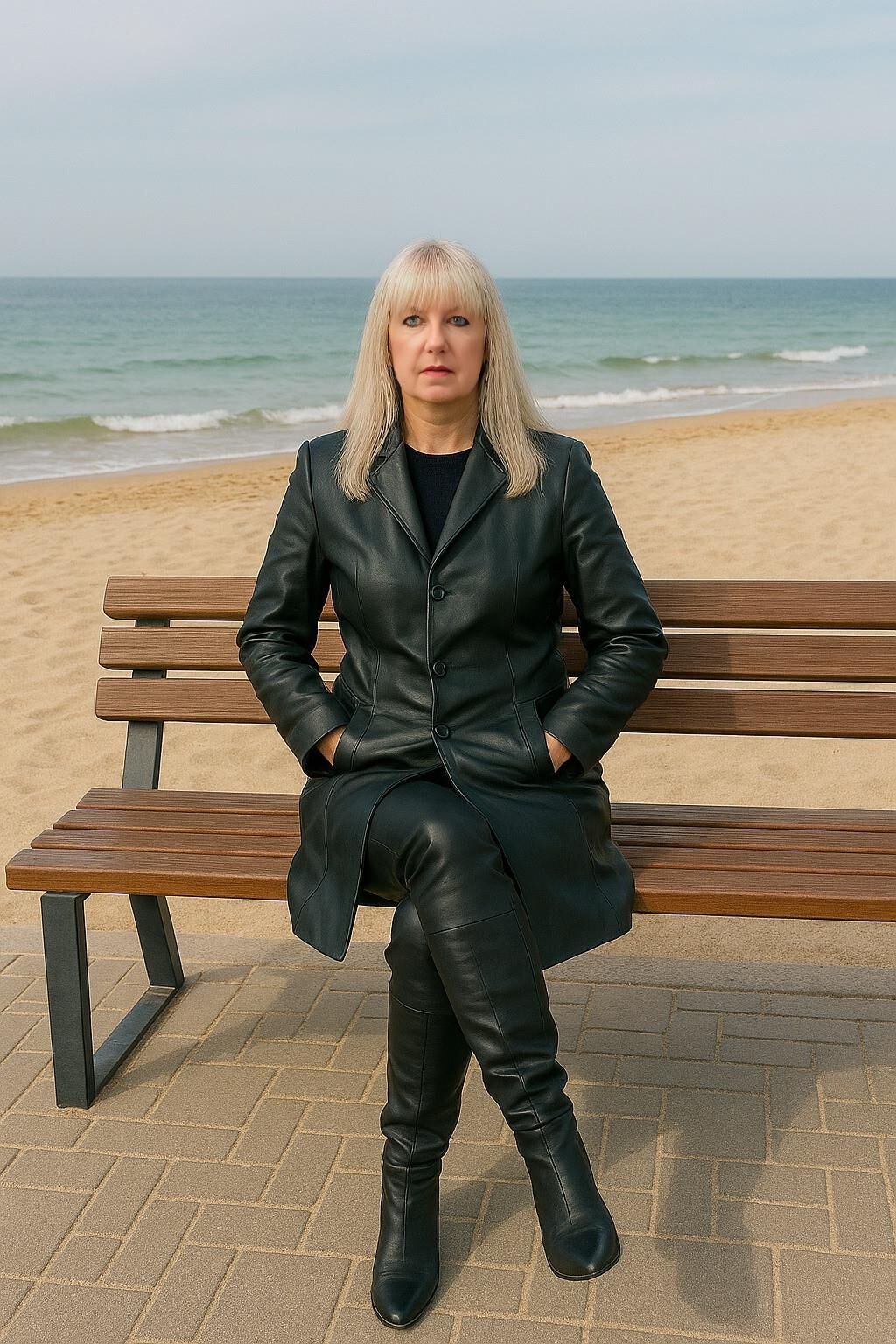 A.I. Leather Mandy goes around the World