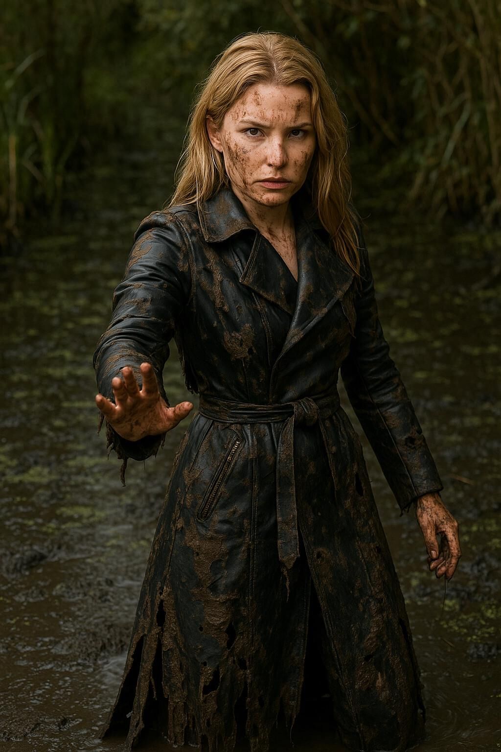 A.I. Leather in Rain and Mud