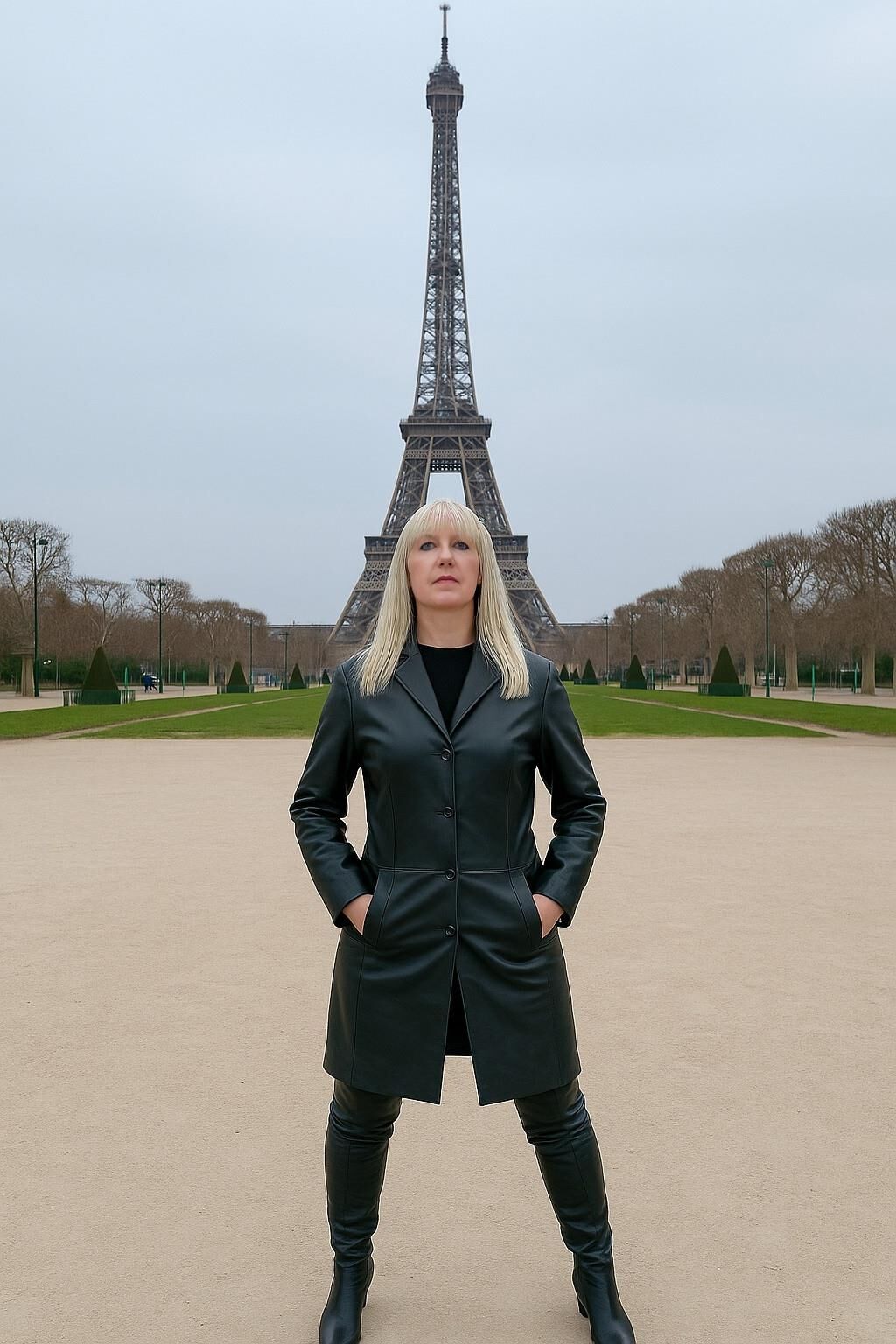 A.I. Leather Mandy goes around the World