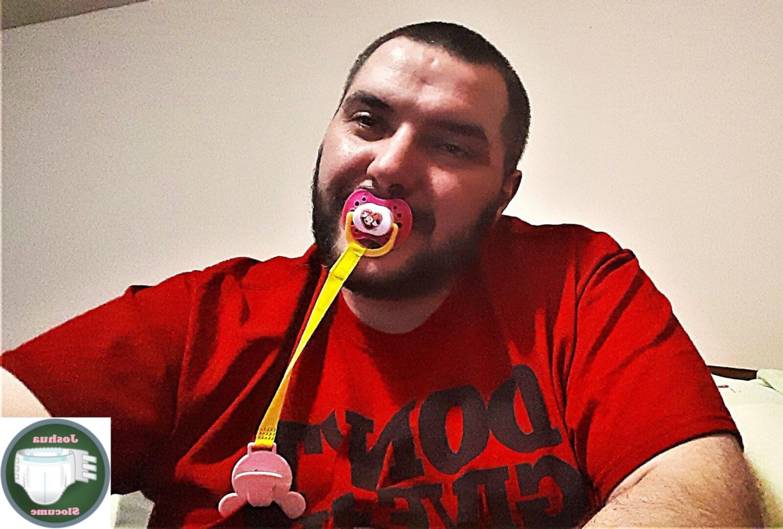 Joshua Slocume gets high with Little Michelle wearing diapers