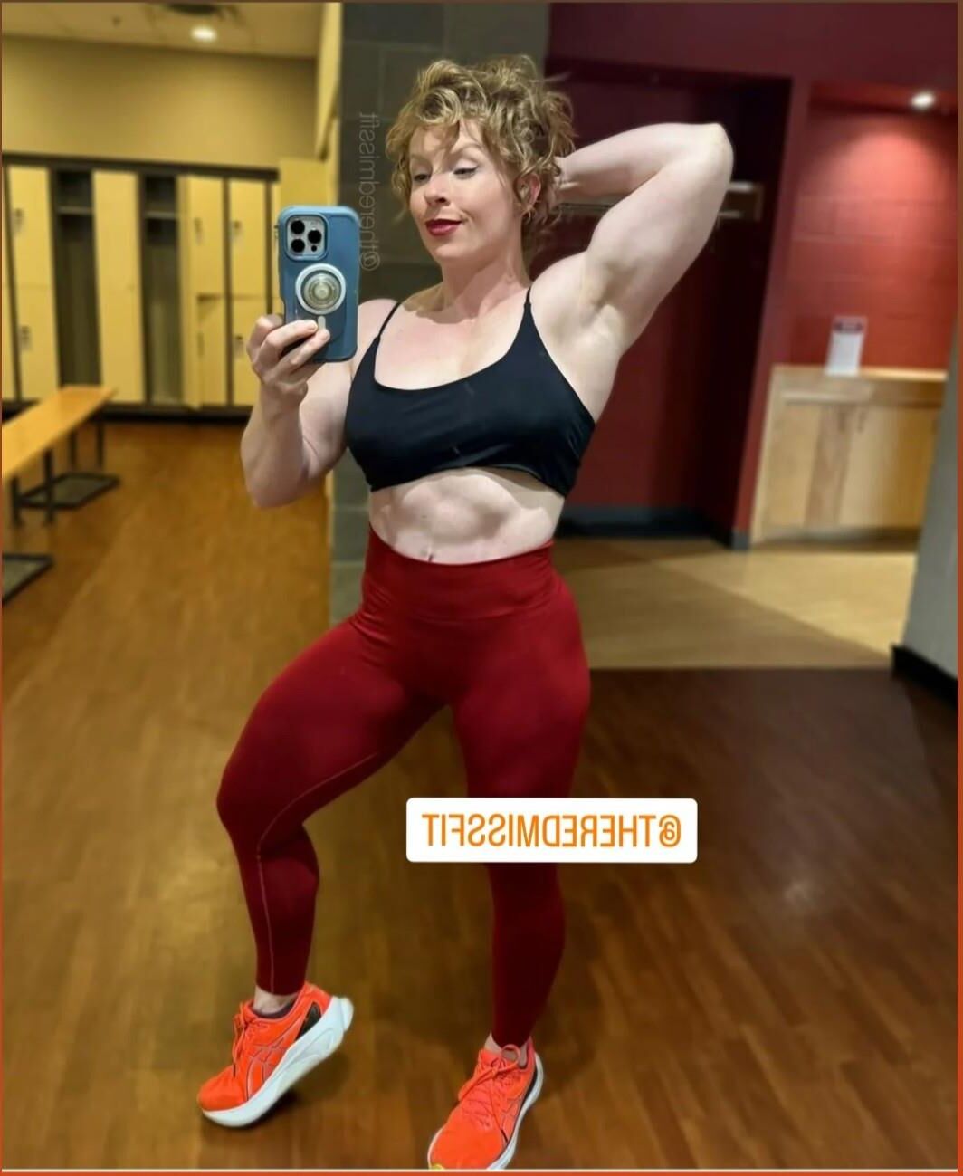 Muskelmädchen Thicc und mächtig