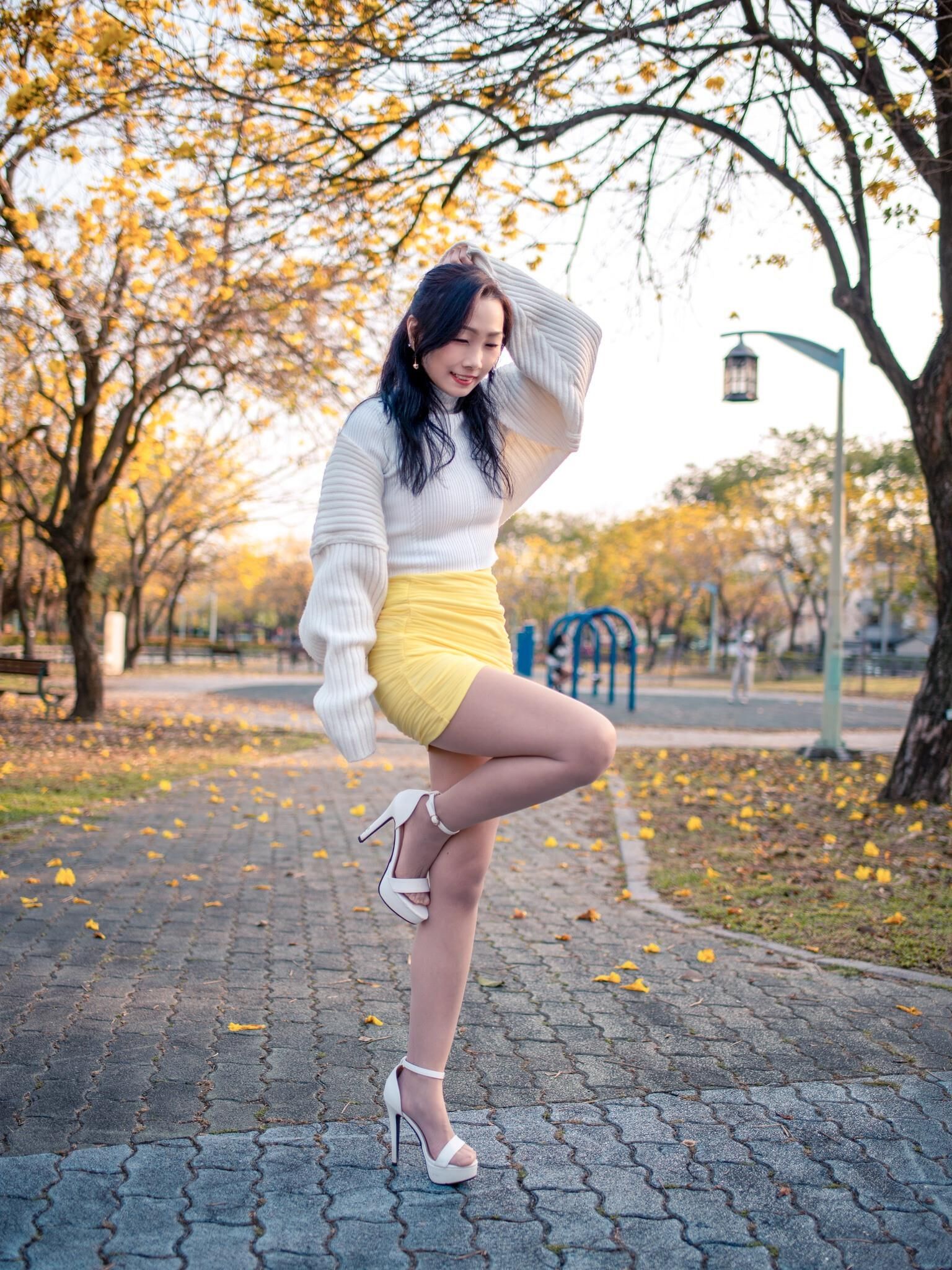 Asiatische Beine