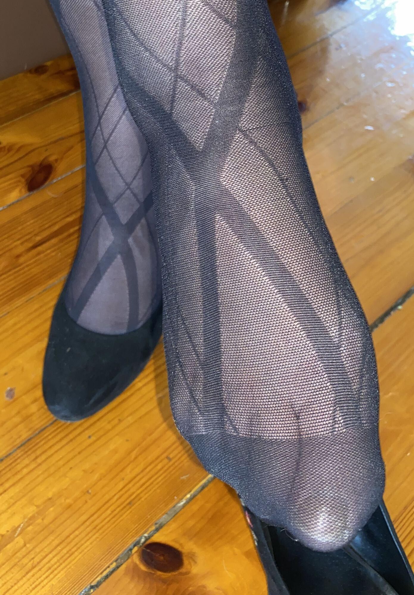 Collants à motifs