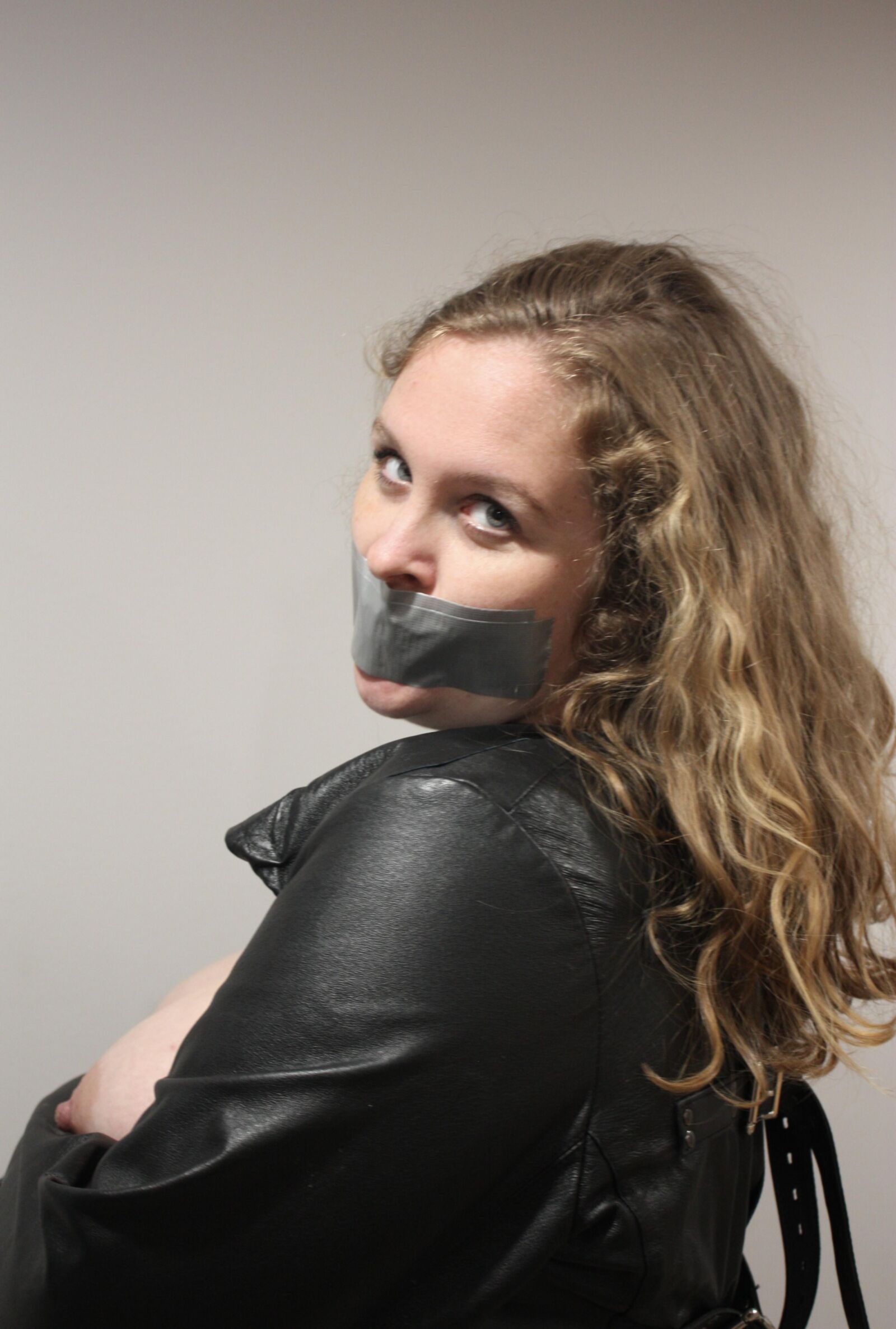 Photoshooting: Leder -Straightjacket