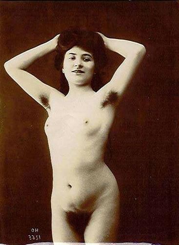 Vintage rétro et poloroïdes aisselles sexy