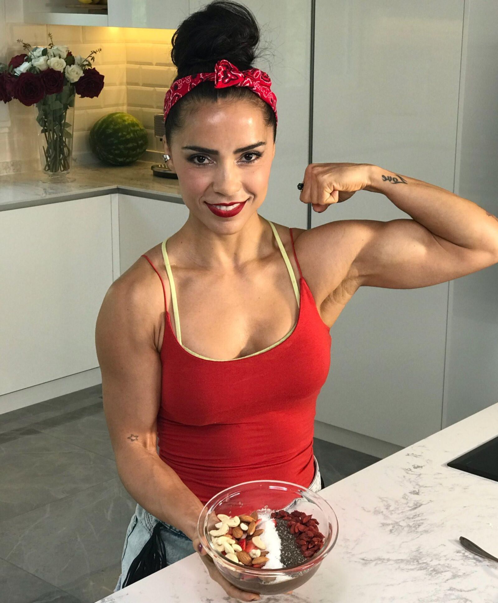 Filles musculaires aléatoires