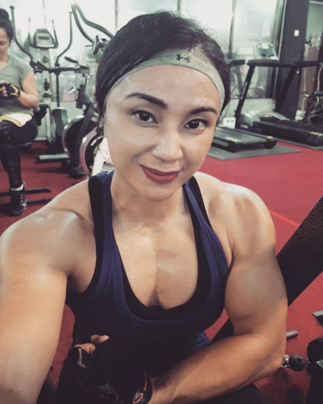 Filles musculaires aléatoires
