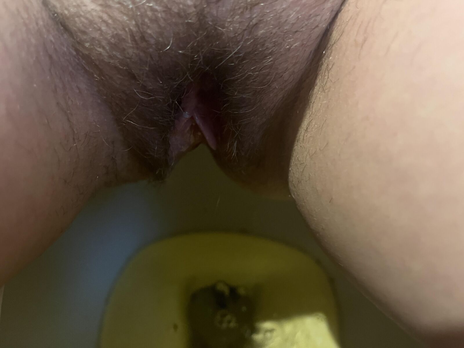 She had to pee  