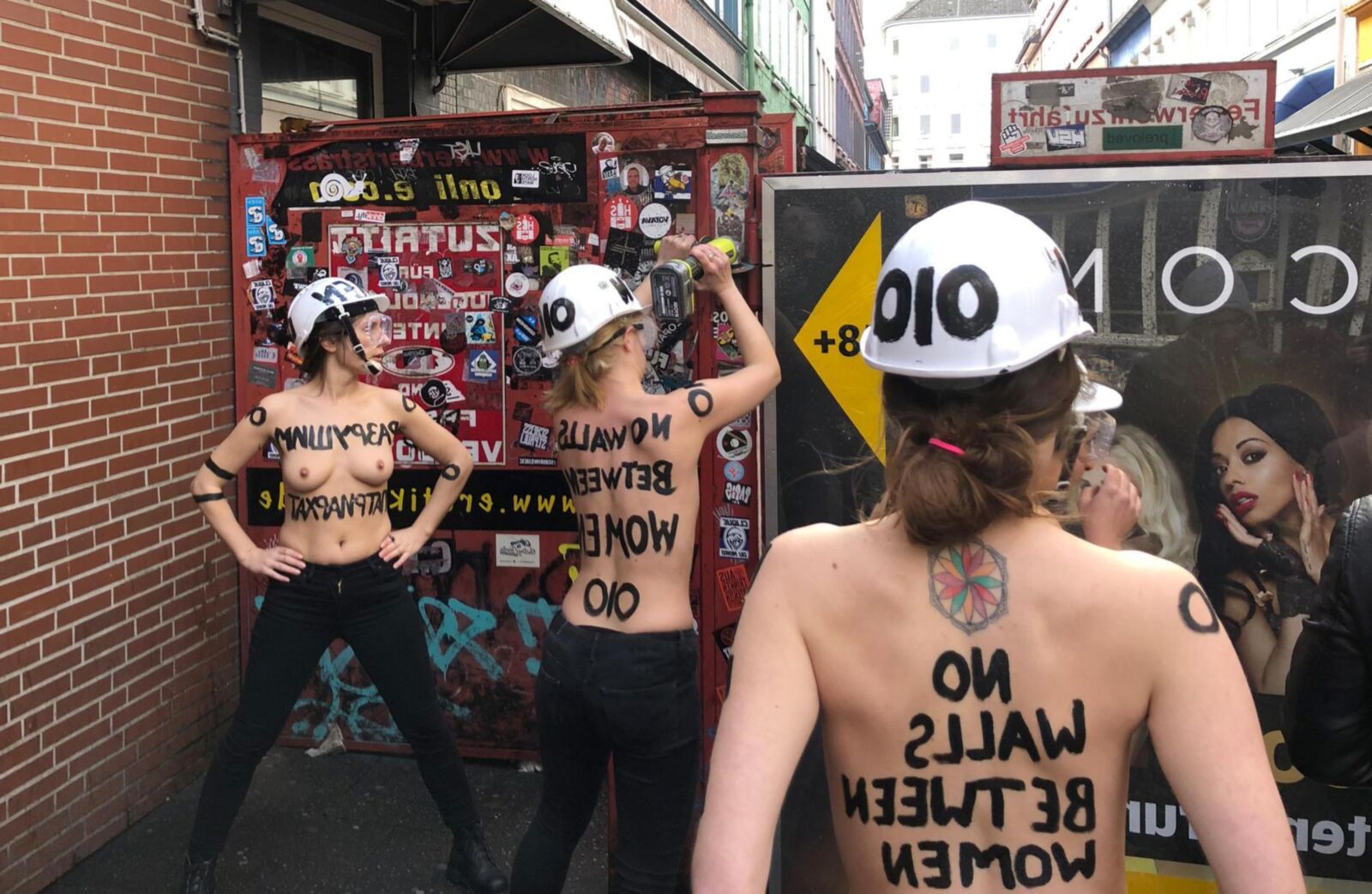 Feminization during their fight
