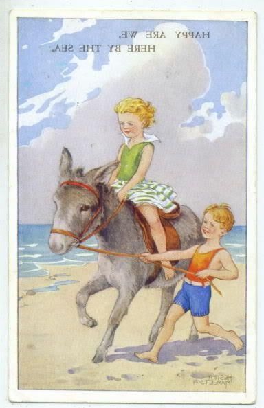 RIDING DONKEY FUN BEACH PLAY