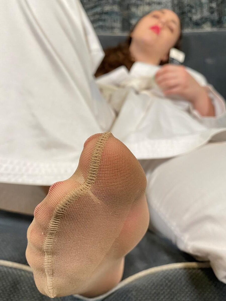 Petite sœur après le cours de judo