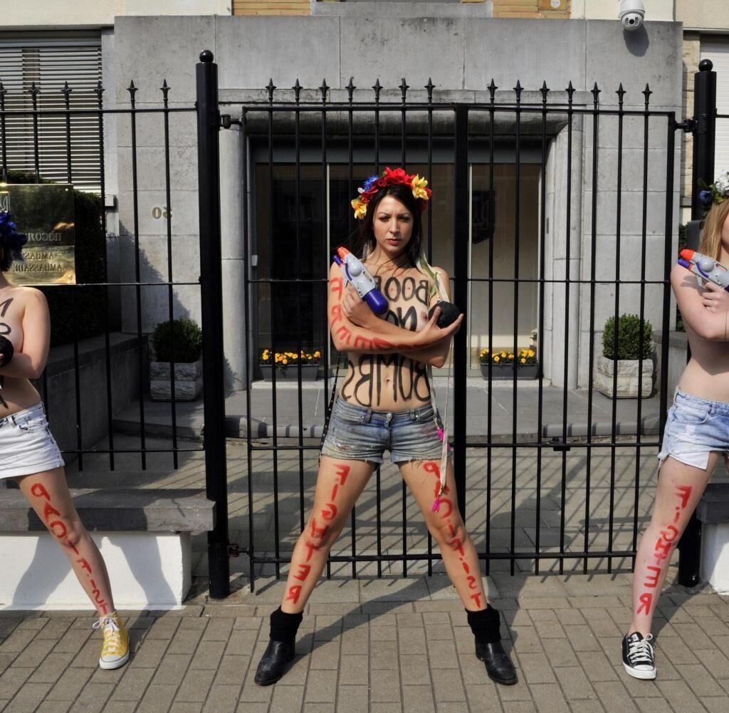 Feminization during their fight