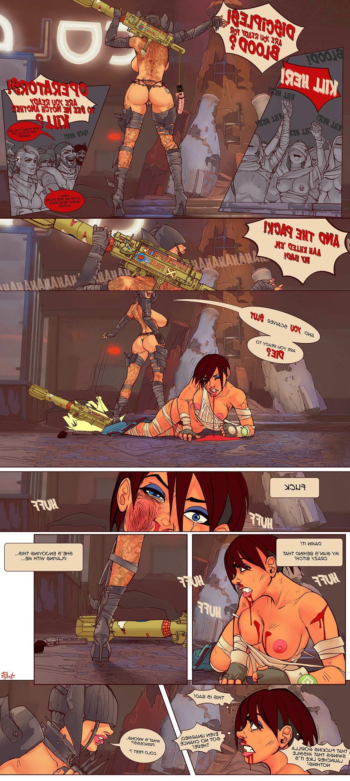 Comics der Überbitch der Kite -Fallout@Assassins Creed
