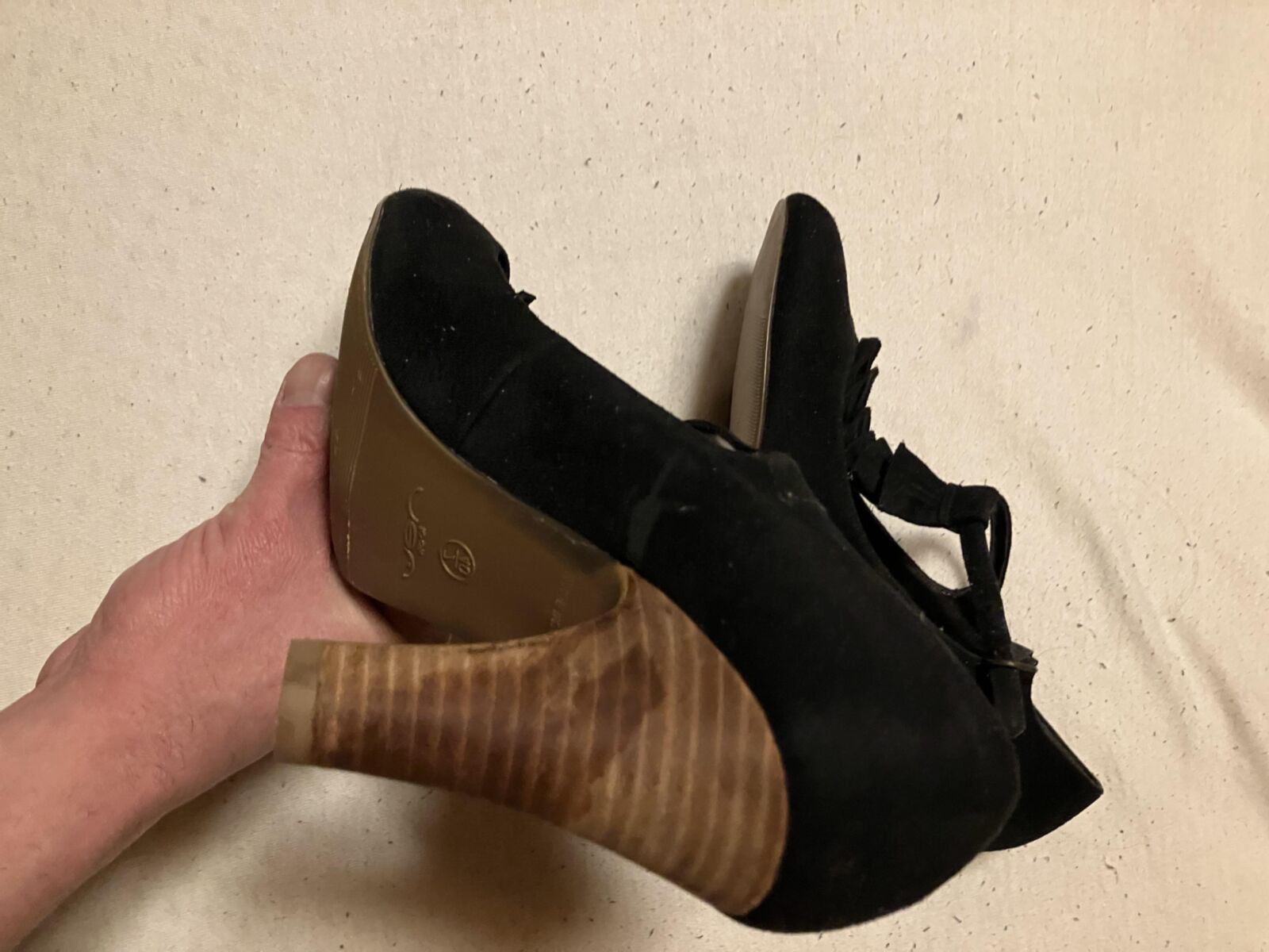 cum on wife shoes # 