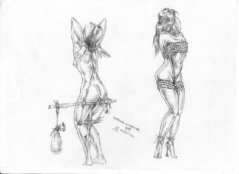 bondage artwork by haffnium