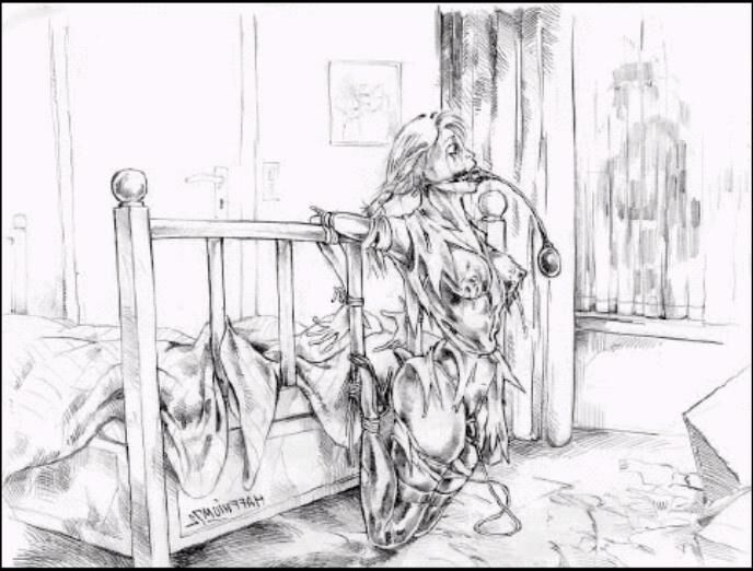 bondage artwork by haffnium