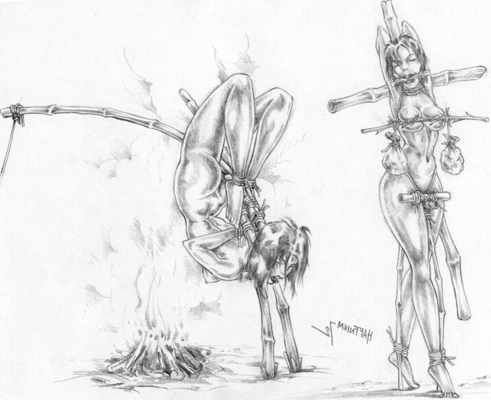bondage artwork by haffnium