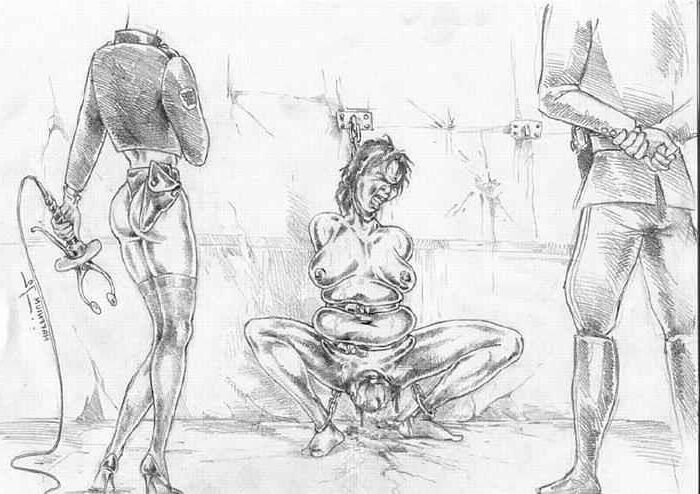 bondage artwork by haffnium
