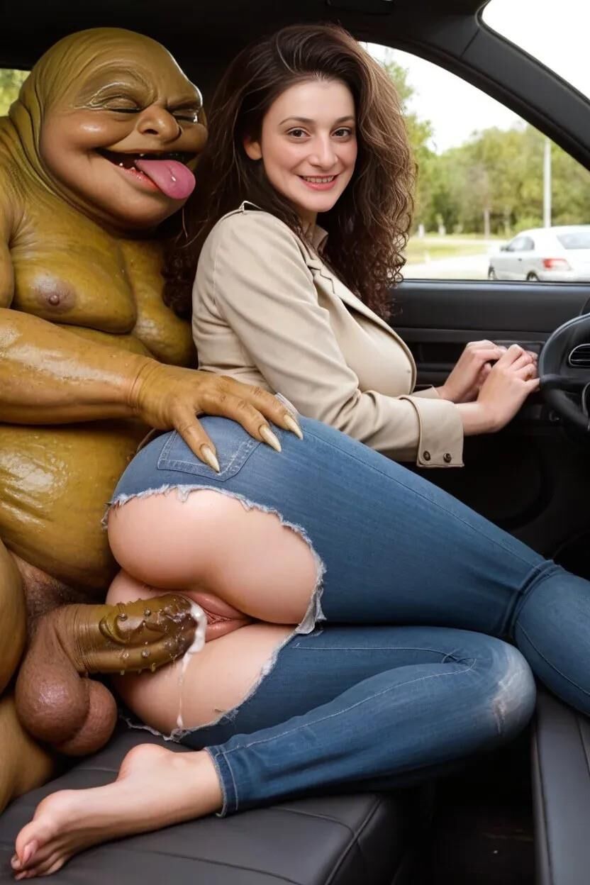 Milf baisé par des monstres