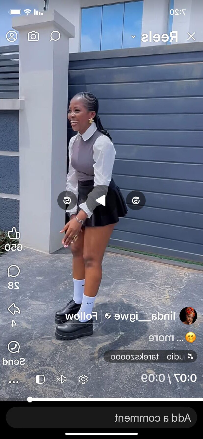 Cheerleaders and Mini Skirts