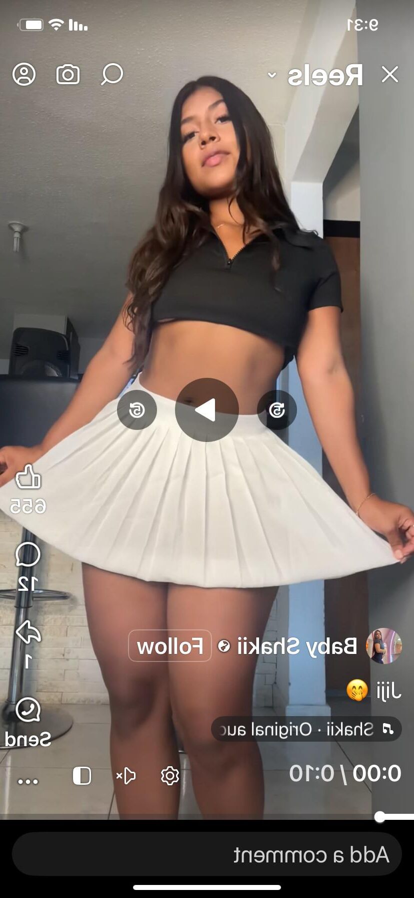 Cheerleaders and Mini Skirts