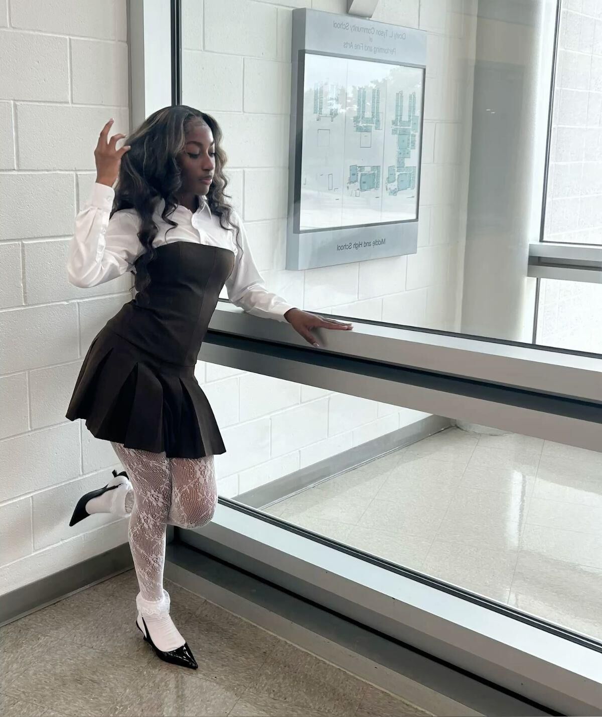 Ebony Pantyhose Beauties 