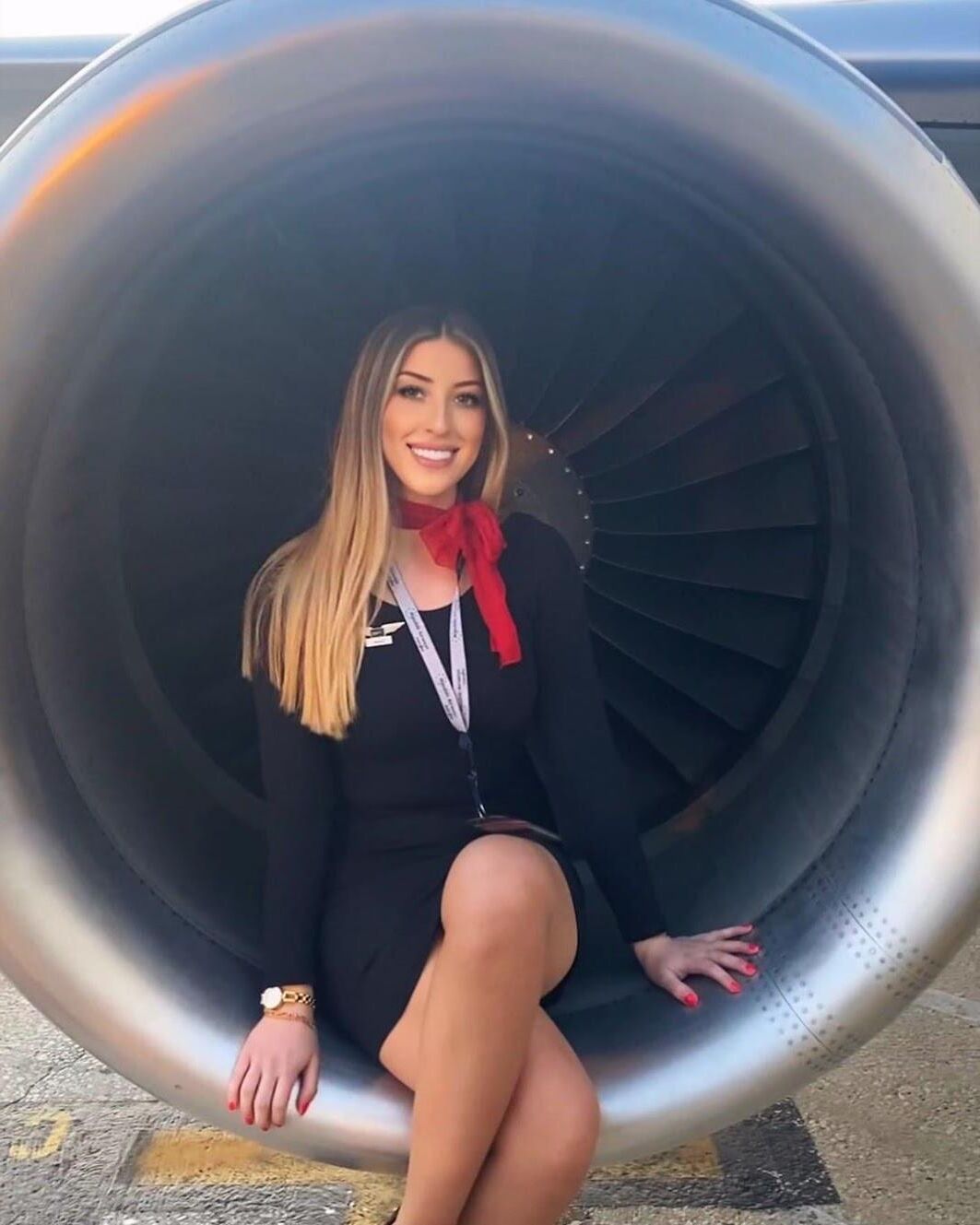 Take a Trip with Sexy Stewardesses! May