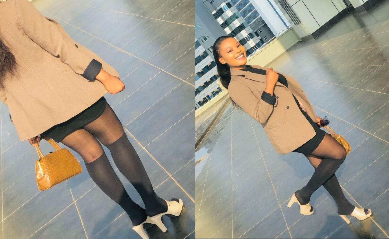 Ebony Pantyhose Beauties 
