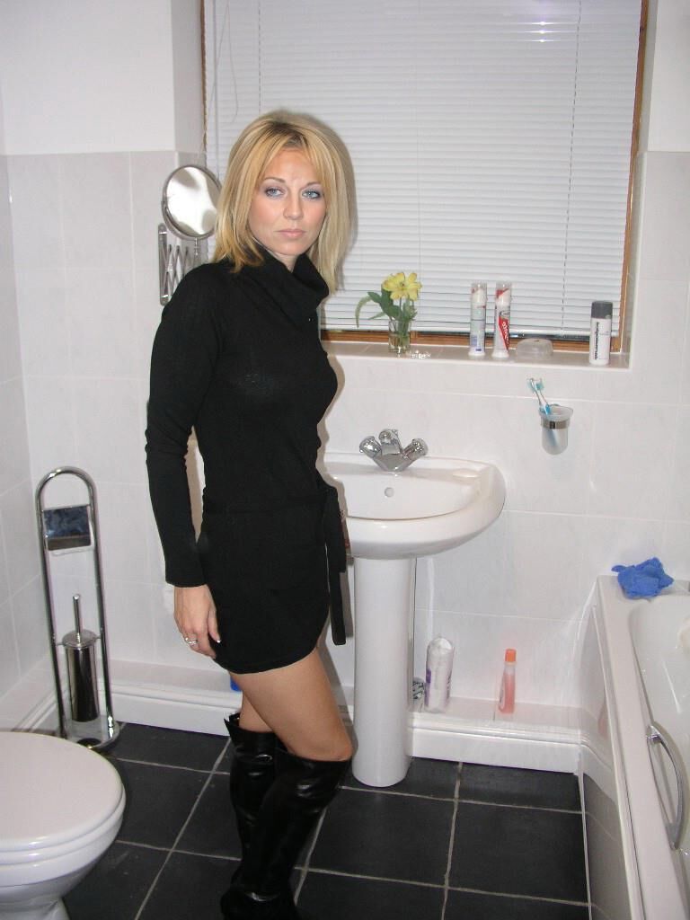 Chantal black boots