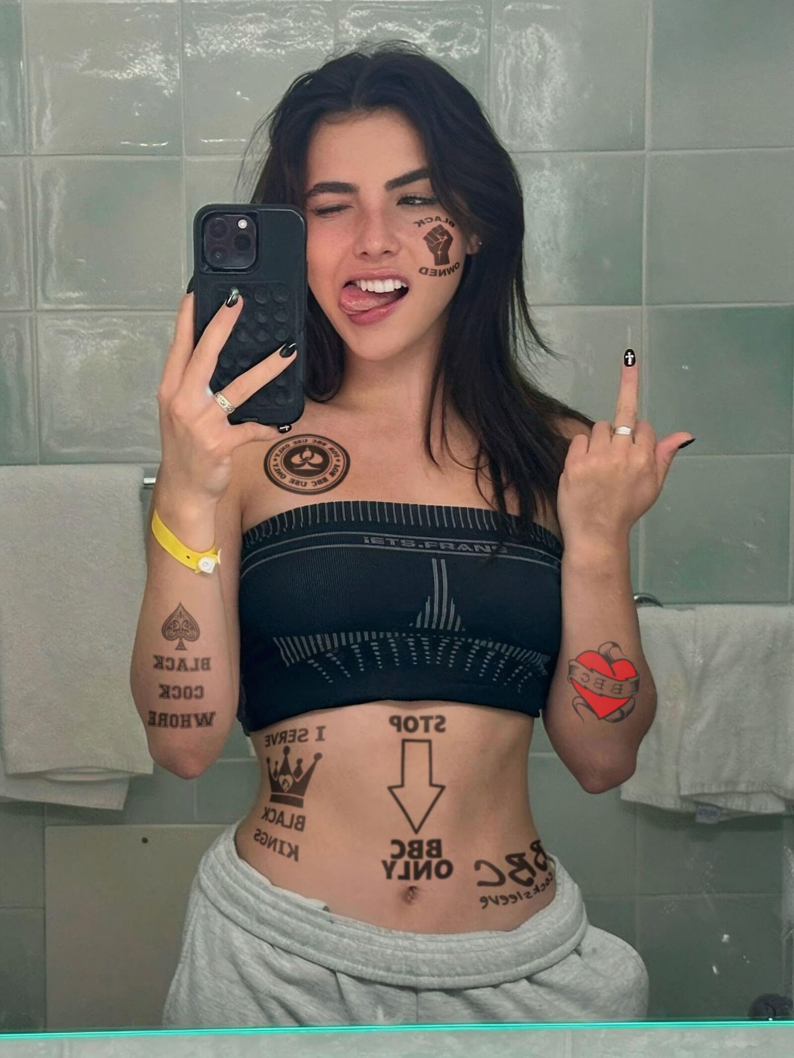  Streamer Blacked Edits #