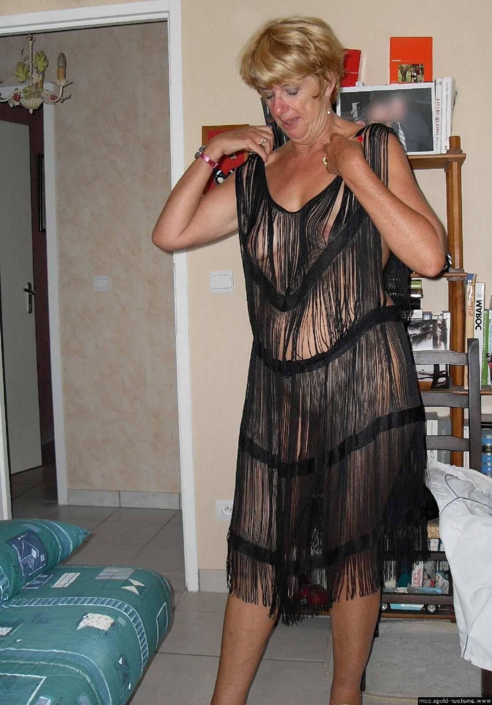 Madura solo en aficionados de lencería sexy