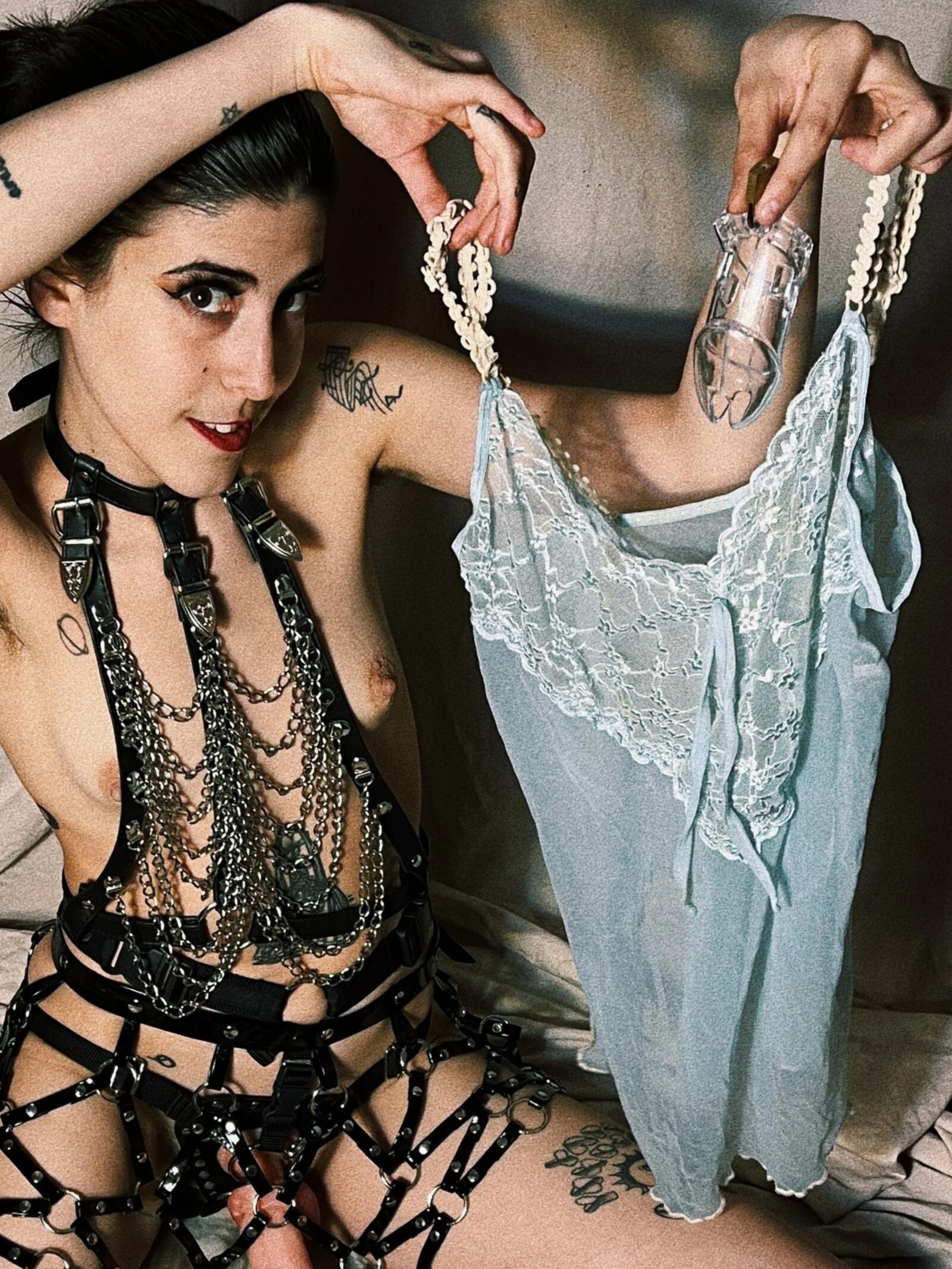 Put on these underwear and get ready to be my little whore