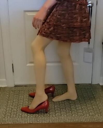 Caught trying to upskirt my Mom