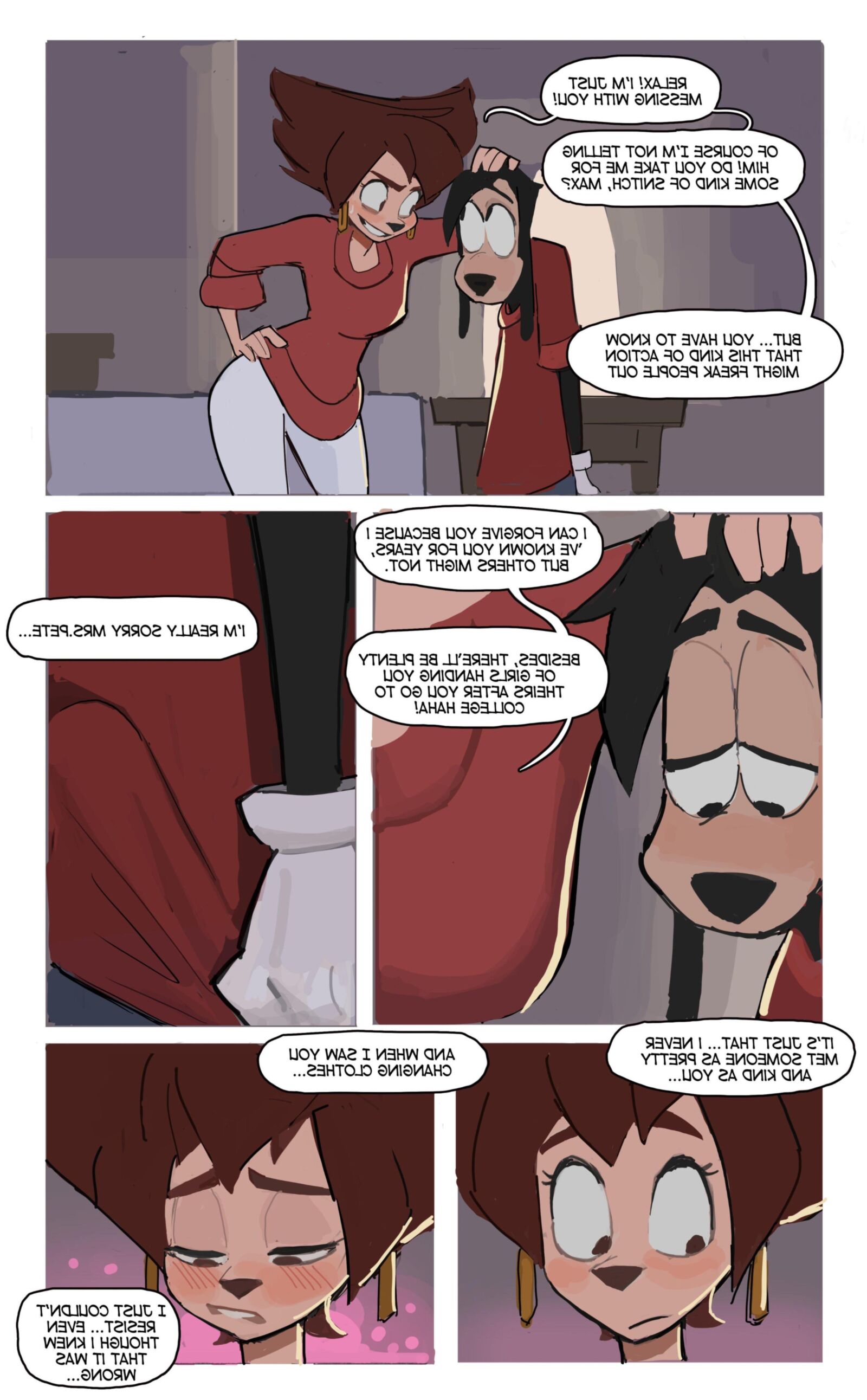 [Amugea] Peg X Max Caught (Goof Troop) (Ongoing)