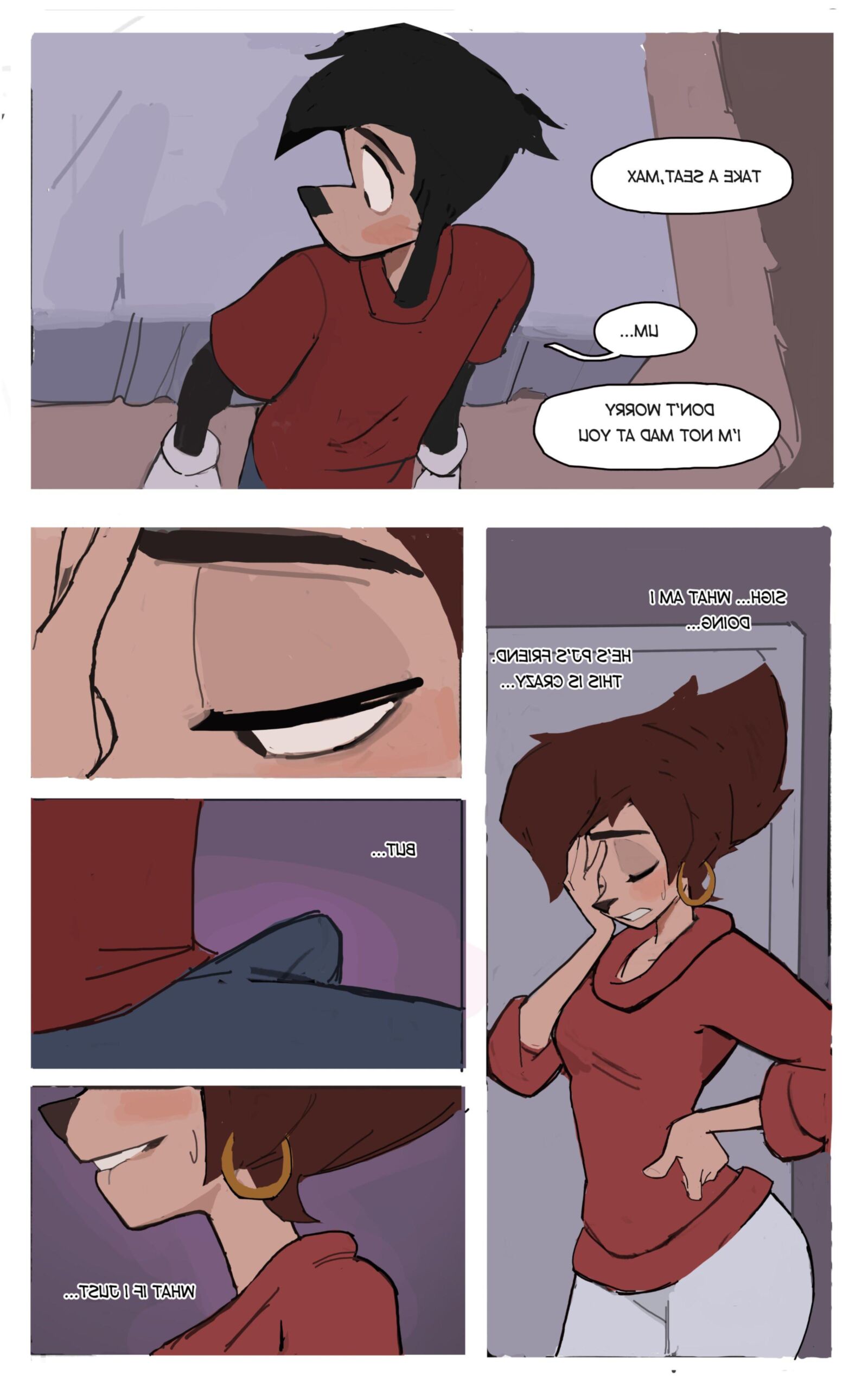 [Amugea] Peg X Max Caught (Goof Troop) (Ongoing)
