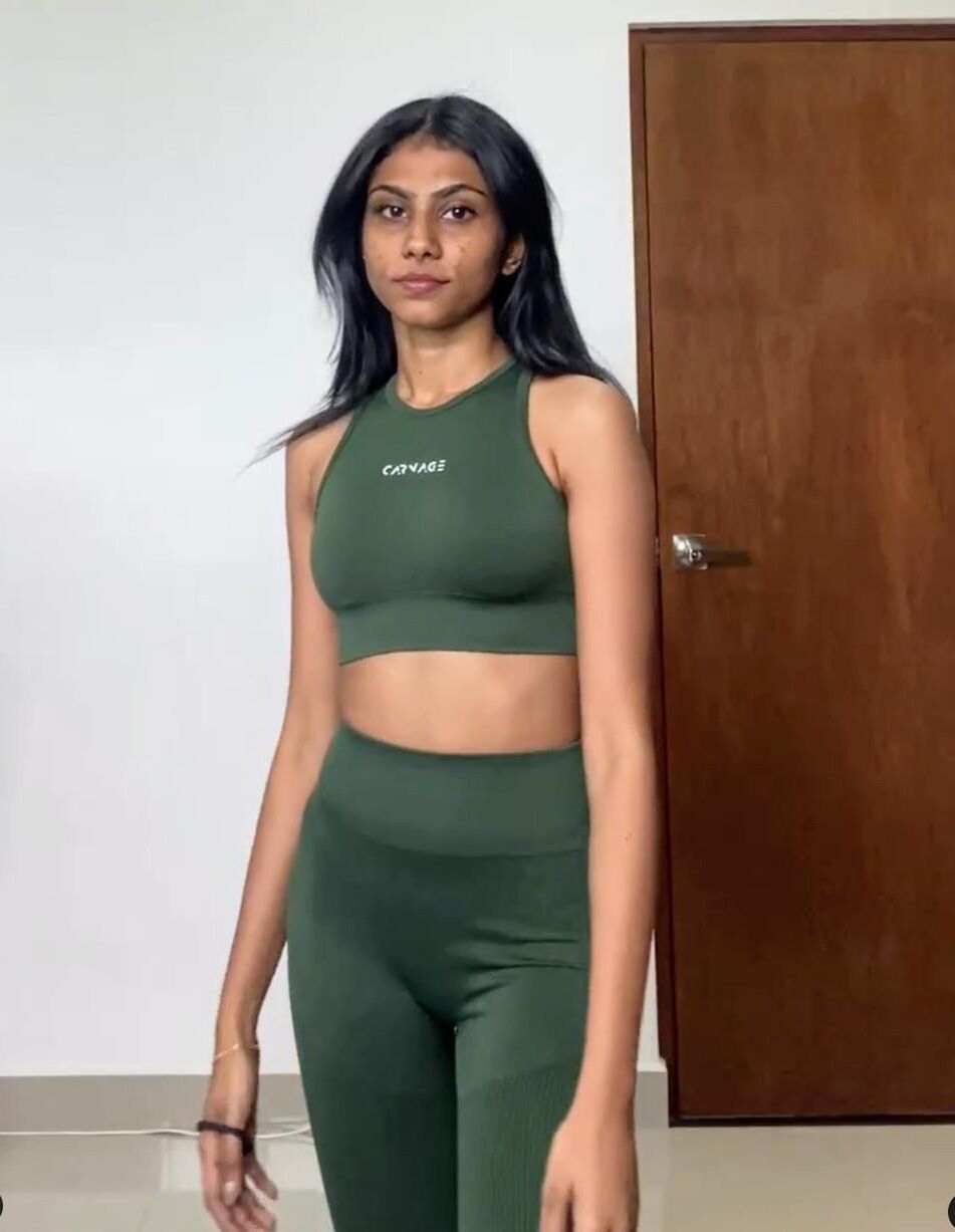 Ami in Norfolk Green.