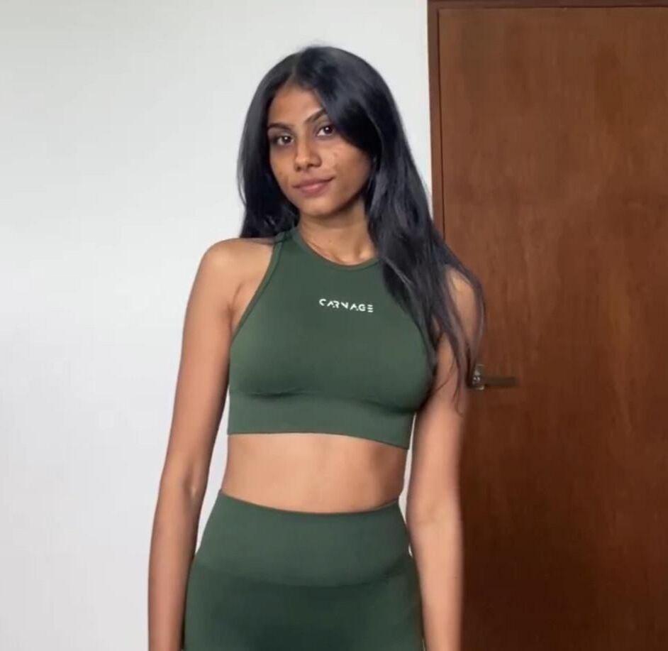 Ami in Norfolk Green.