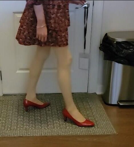 Caught trying to upskirt my Mom