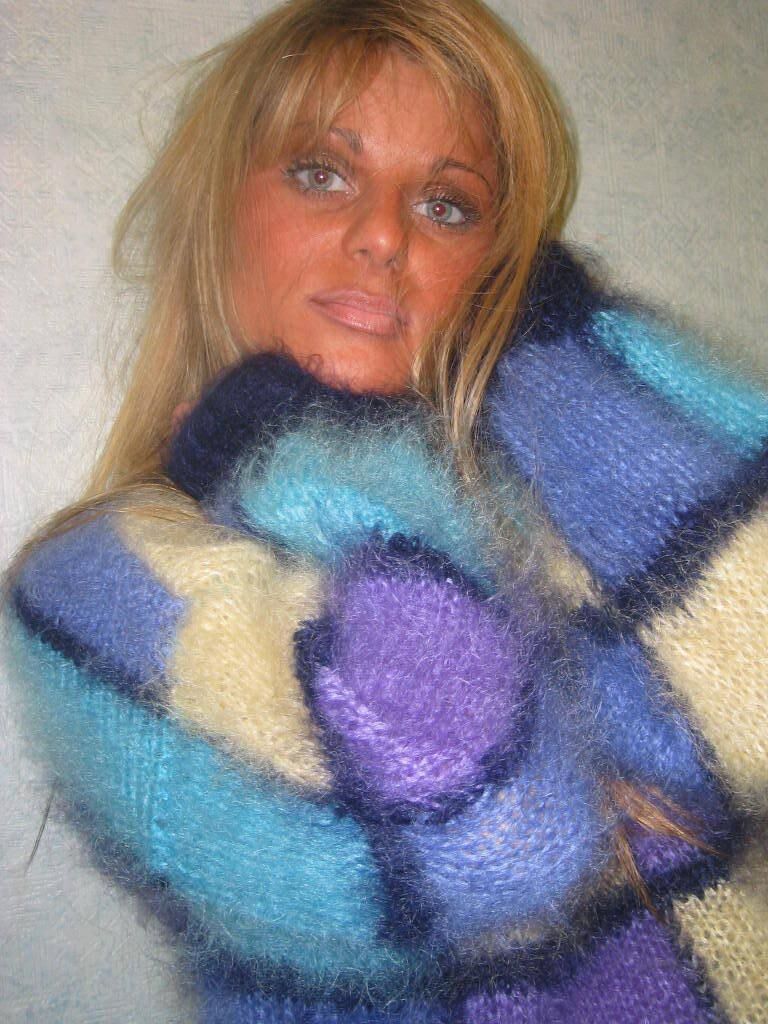 Angelique vintage angora mohair sweaters