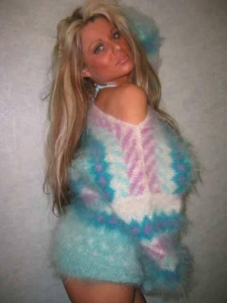 Angelique vintage angora mohair sweaters