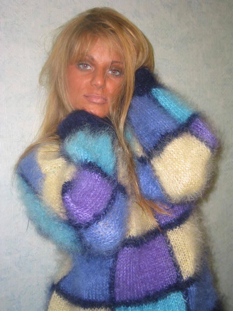 Angelique vintage angora mohair sweaters