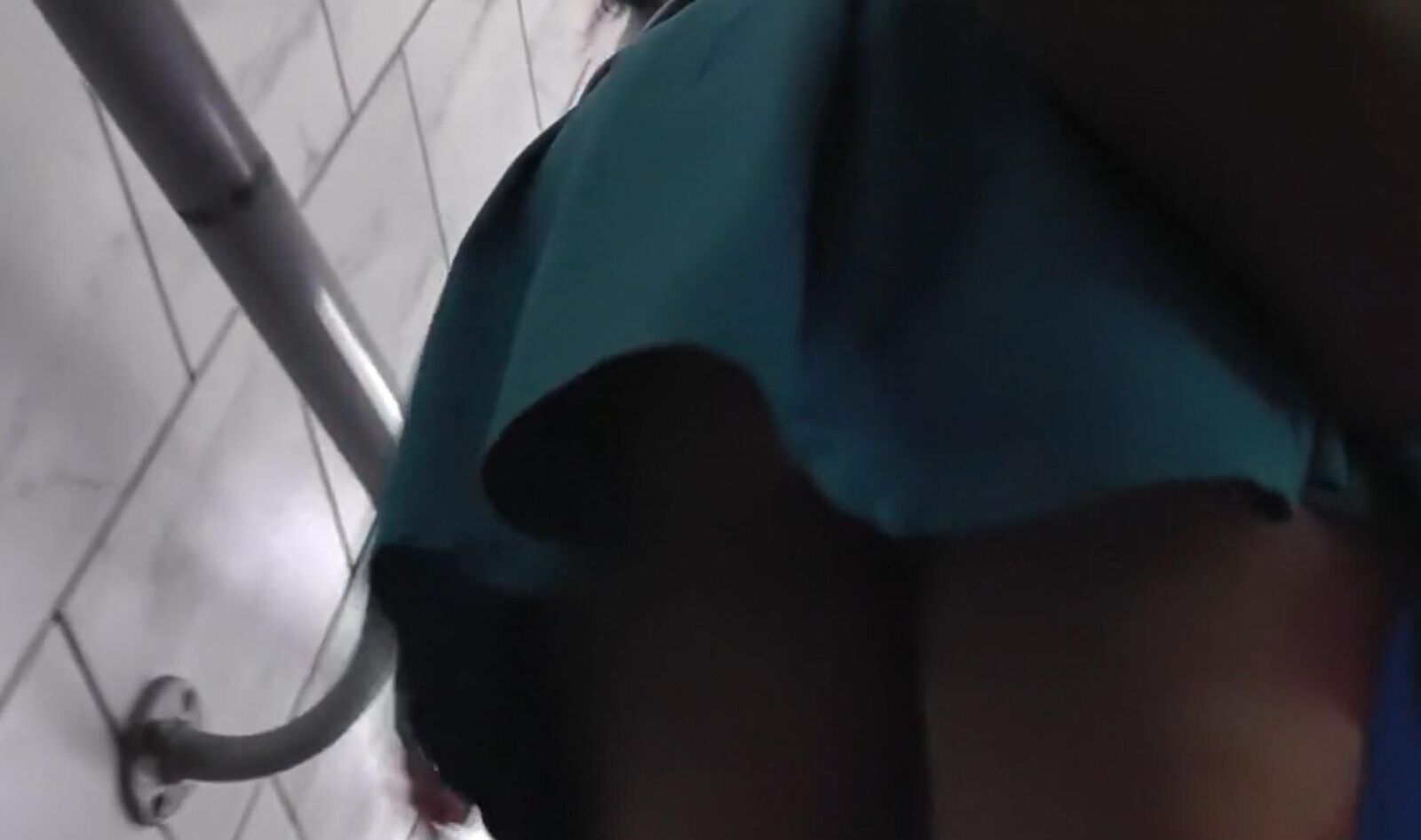 Upskirt in metro